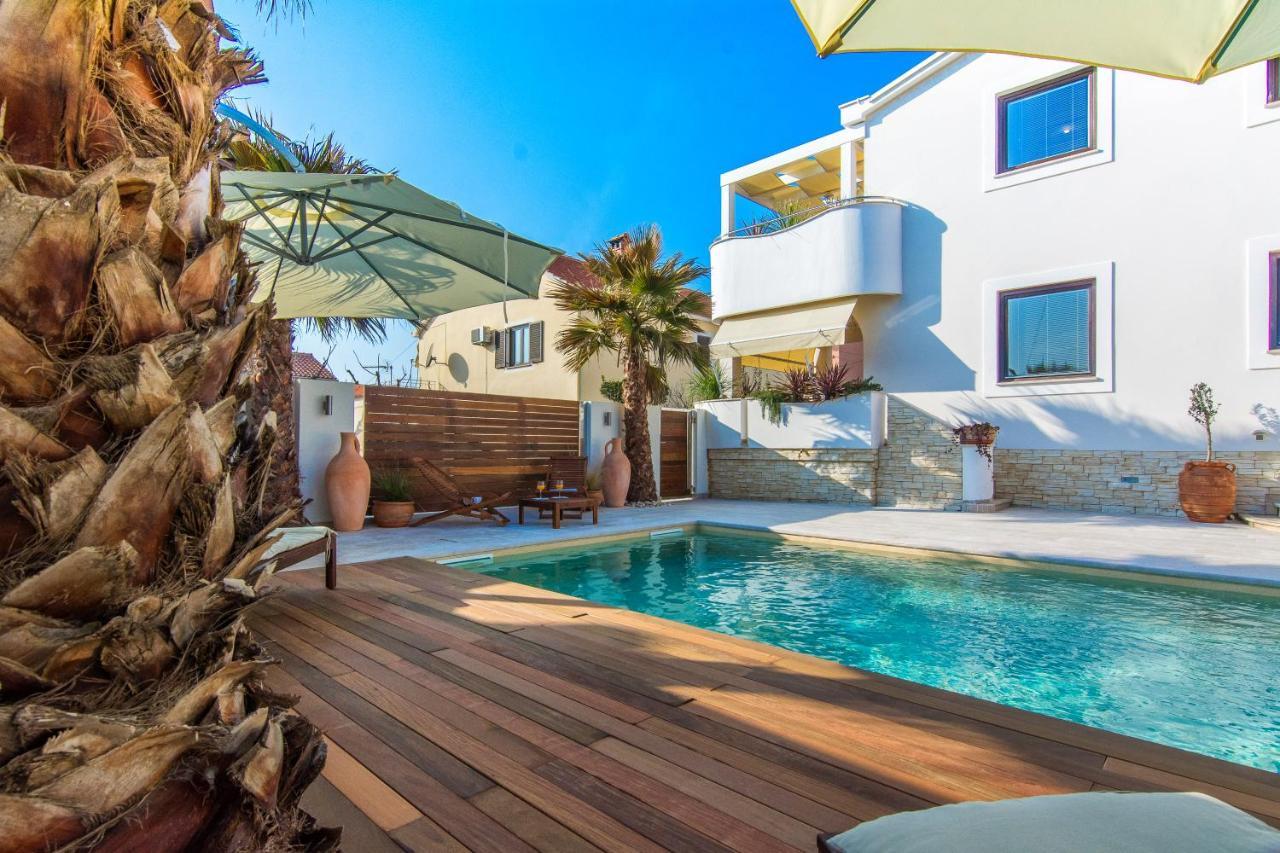Apartments "Villa Antisin" With Heated Pool Zadar Bagian luar foto