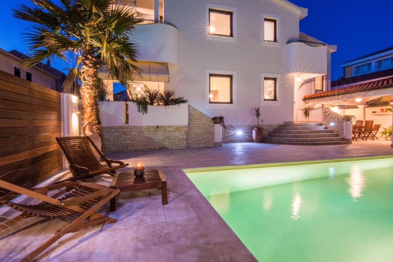 Apartments "Villa Antisin" With Heated Pool Zadar Bagian luar foto
